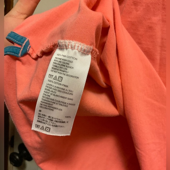 ❌Tommy Bahama XXL pocket tee UPF 30 UV protection coral color 100% cotton - Picture 7 of 7
